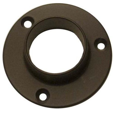 1.31 Rod Support Closed Flange; Oil Rubbed Bronze